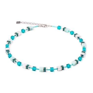 Колье Coeur de Lion, Dark Green-Silver, 4010/10-0548 Колье Coeur de Lion, Dark Green-Silver, 4010/10-0548