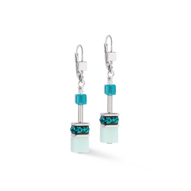 Серьги Coeur de Lion, Dark Green-Silver, 4010/20-0548 Серьги Coeur de Lion, Dark Green-Silver, 4010/20-0548