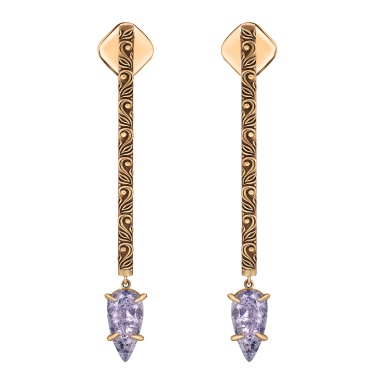 Серьги Fiore di Firenze OR1603 GHIACCIO ALLA LAVANDA Серьги Fiore di Firenze OR1603 GHIACCIO ALLA LAVANDA